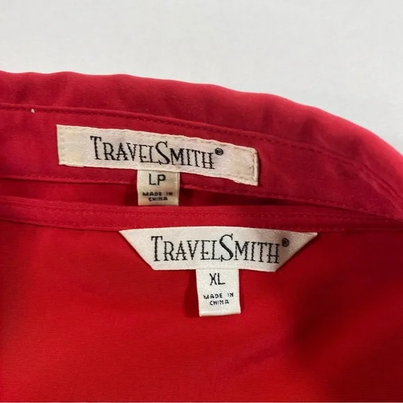 Travel Smith Button Down Cardigan Shirt Women’s Large X-Large Tank Short Sleeve - Picture 3 of 16